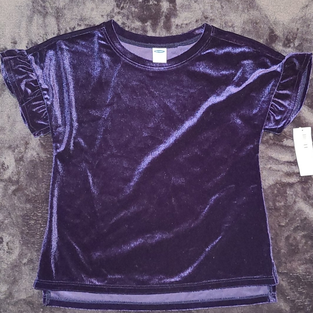 Old navy velvet top